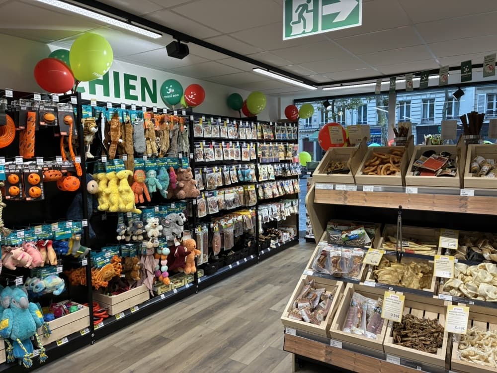 L'enseigne Maxi Zoo avait ouvert fin 2025 sa première boutique en plein coeur de Paris.