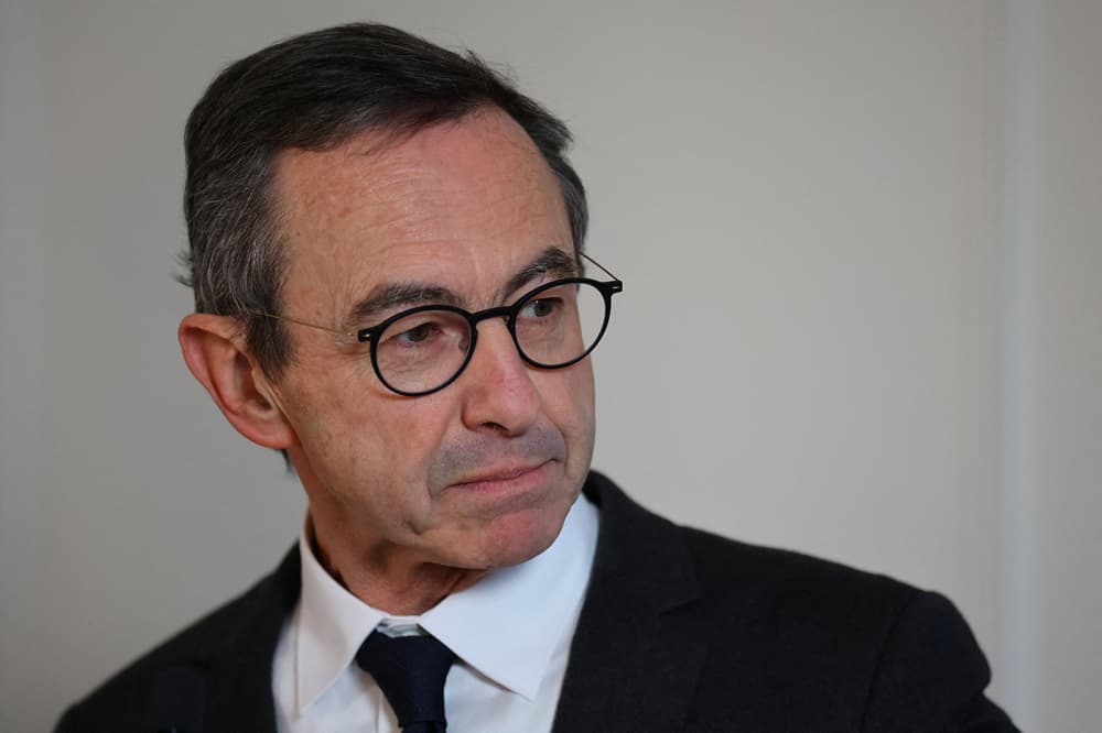 Bruno Retailleau, président du parti Les Républicains (LR) et candidat à la présidentielle 2027.