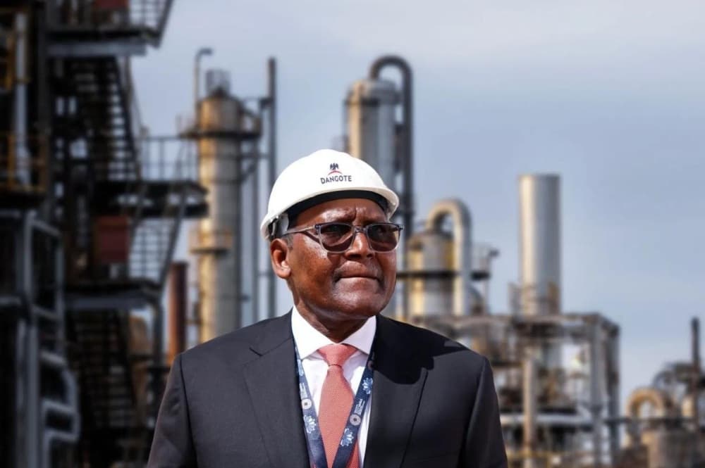 Aliko Dangote, fondateur du groupe Dangote.