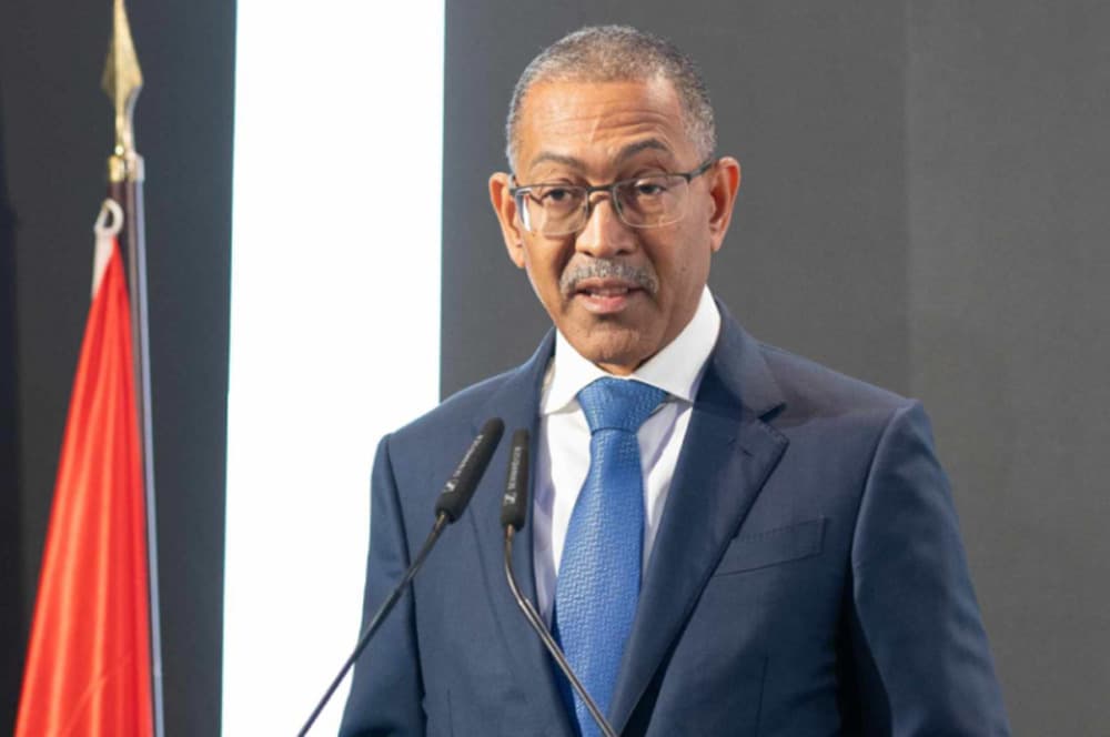 Diamantino Azevedo, ministre du Pétrole et des Ressources minérales d'Angola.