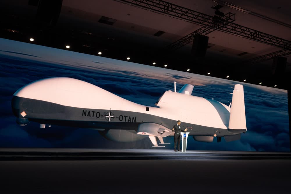 Jusqu'à cinq MQ-4C Triton voleront sous la cocarde de l'Otan.