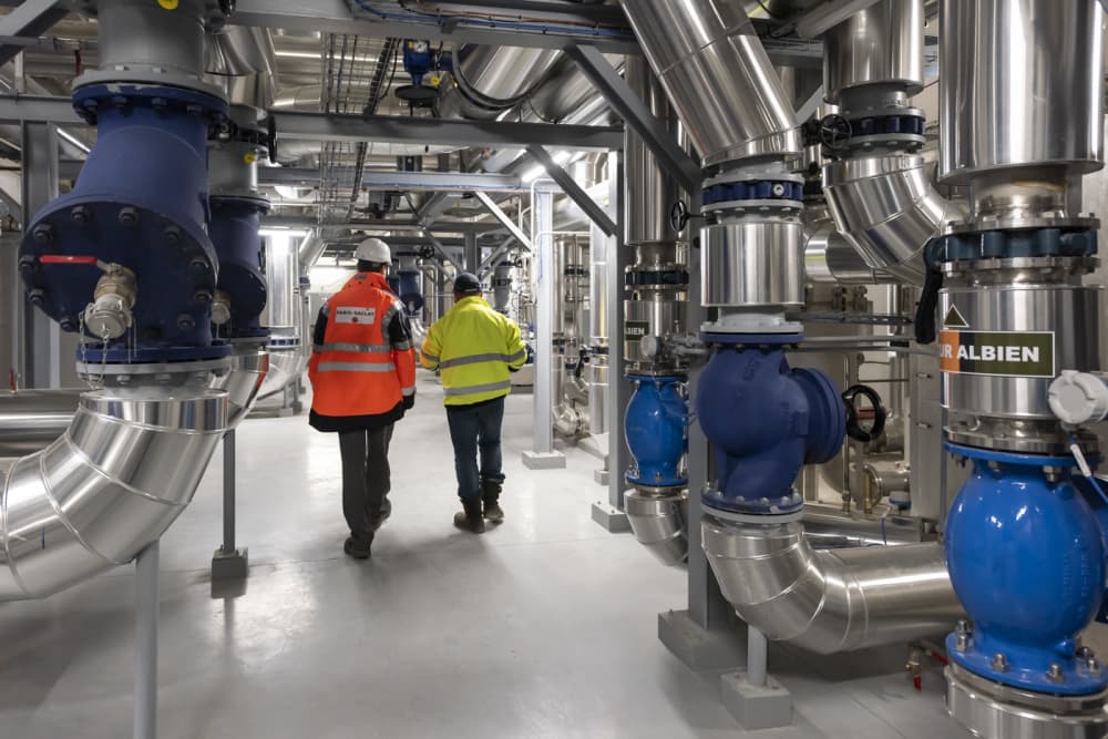 Paris-Saclay - Le nouveau pôle scientifique et technologique de France - Installations-Centralisees- Reseau-Chaleur-et-Froid
