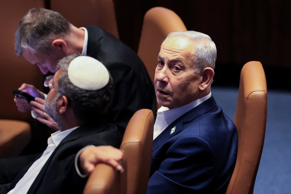 Le Premier ministre israélien Benjamin Netanyahu assiste à une séance à la Knesset, le Parlement israélien.