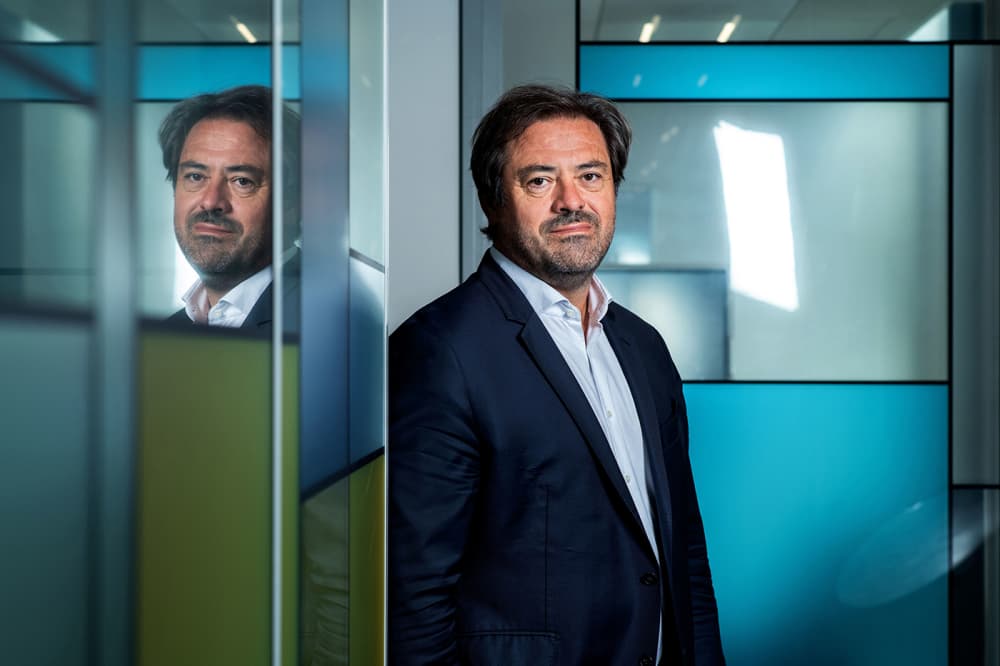 Enrique Martinez, PDG du groupe Fnac Darty, à Ivry-sur-Seine, le 26 août 2025.