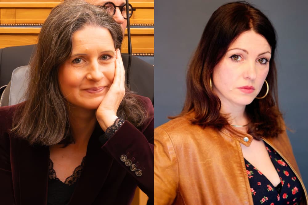 Nathalie Coggia et Juliette Speranza