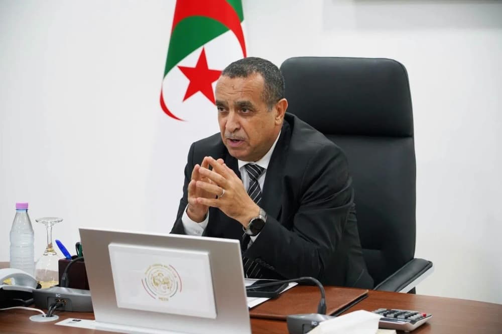Mourad Adjal, ministre algérien de l’Énergie et des Énergies renouvelables.