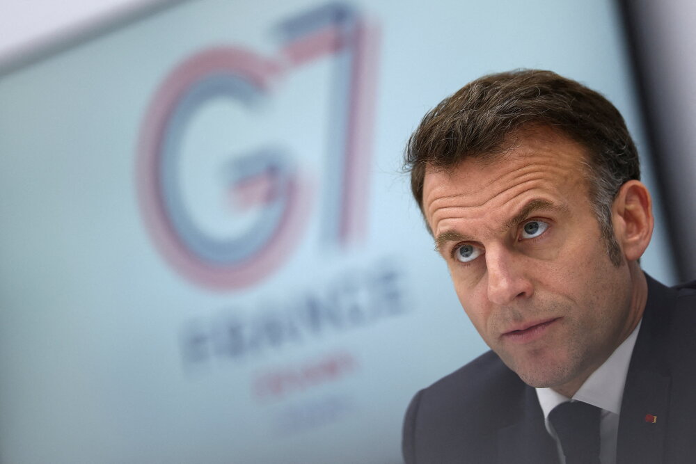 G7 d'Évian : Macron s'improvise médiateur économique entre la Chine et les États-Unis