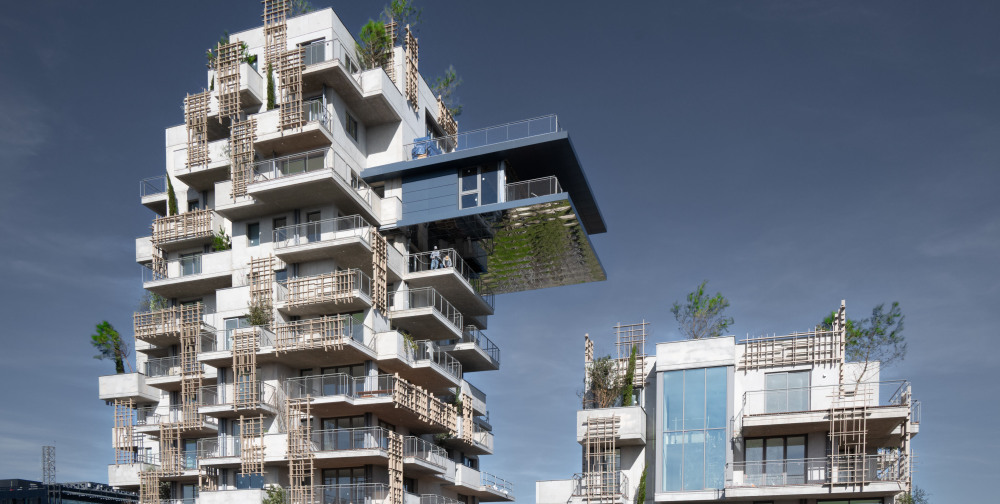 Bâtiment bioclimatique : le pari de la végétalisation verticale à Montpellier